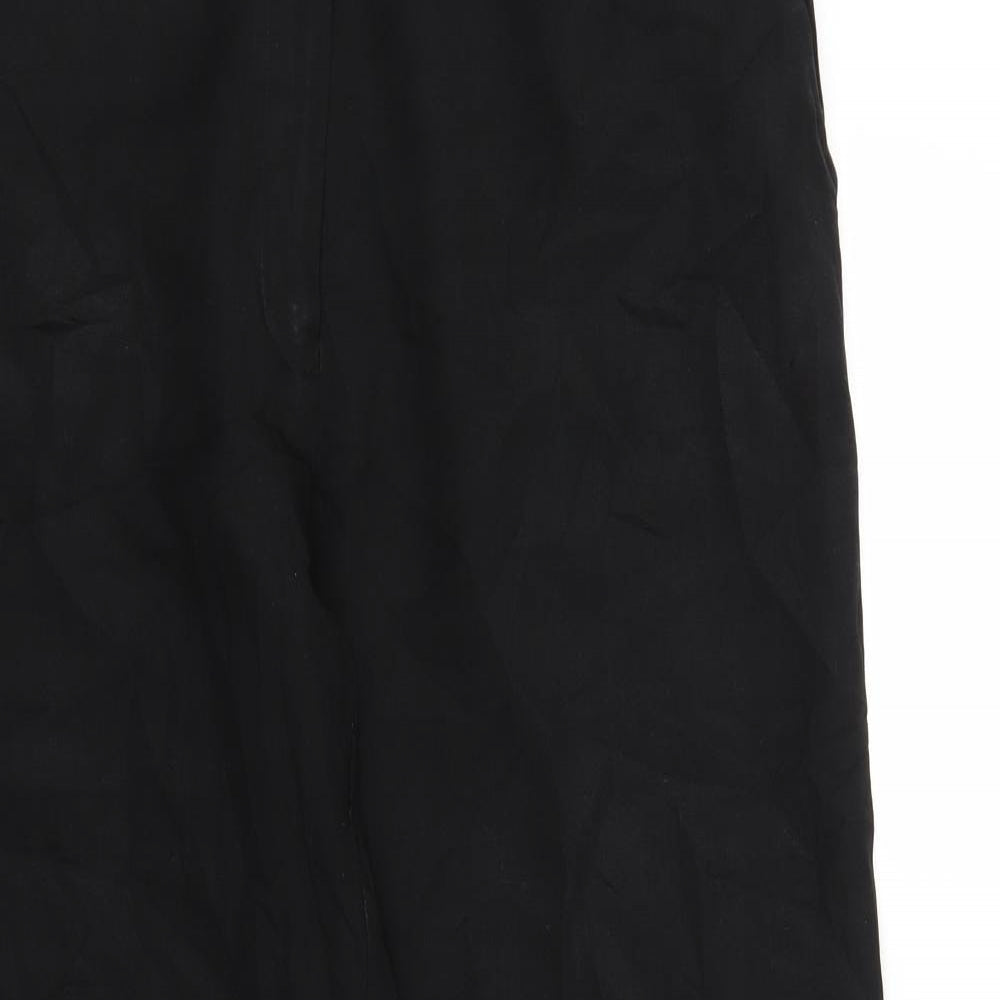 Preworn Womens Black   Trousers  Size 16 L29 in