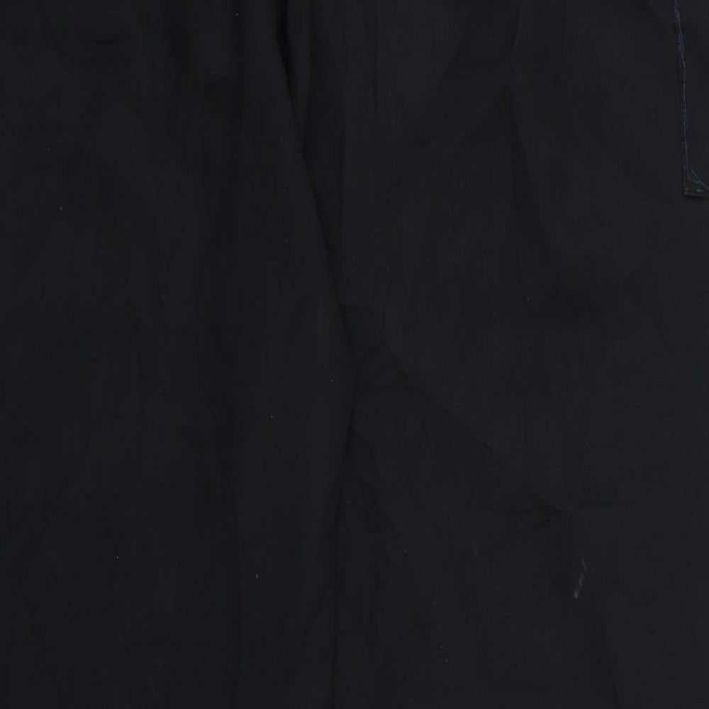 Preworn Womens Black   Trousers  Size 16 L29 in