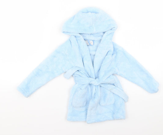 Early Days Baby Blue Colourblock  Babydoll Gown Size 12-18 Months