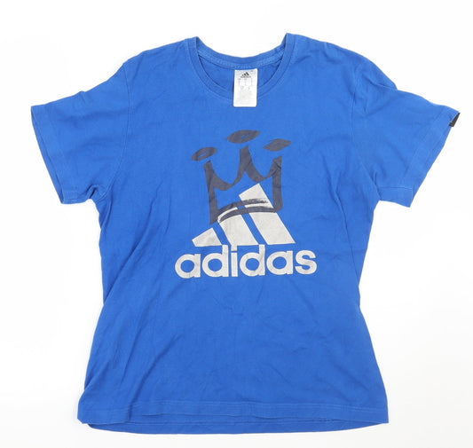 adidas Mens Blue    T-Shirt Size S