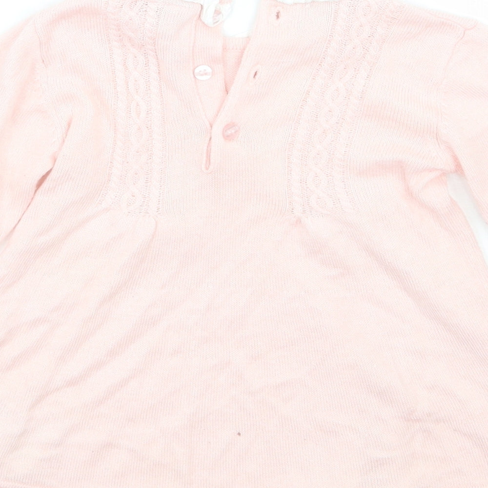 Mayoral Girls Pink   A-Line  Size 12 Months