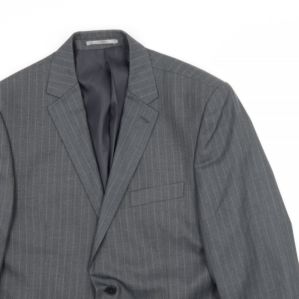 Burton Mens Grey   Jacket Suit Jacket Size 42