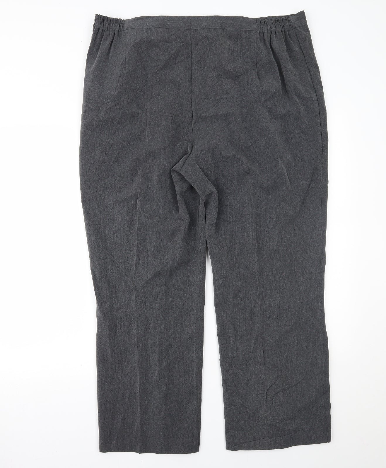 BM Womens Grey   Trousers  Size 22 L25 in