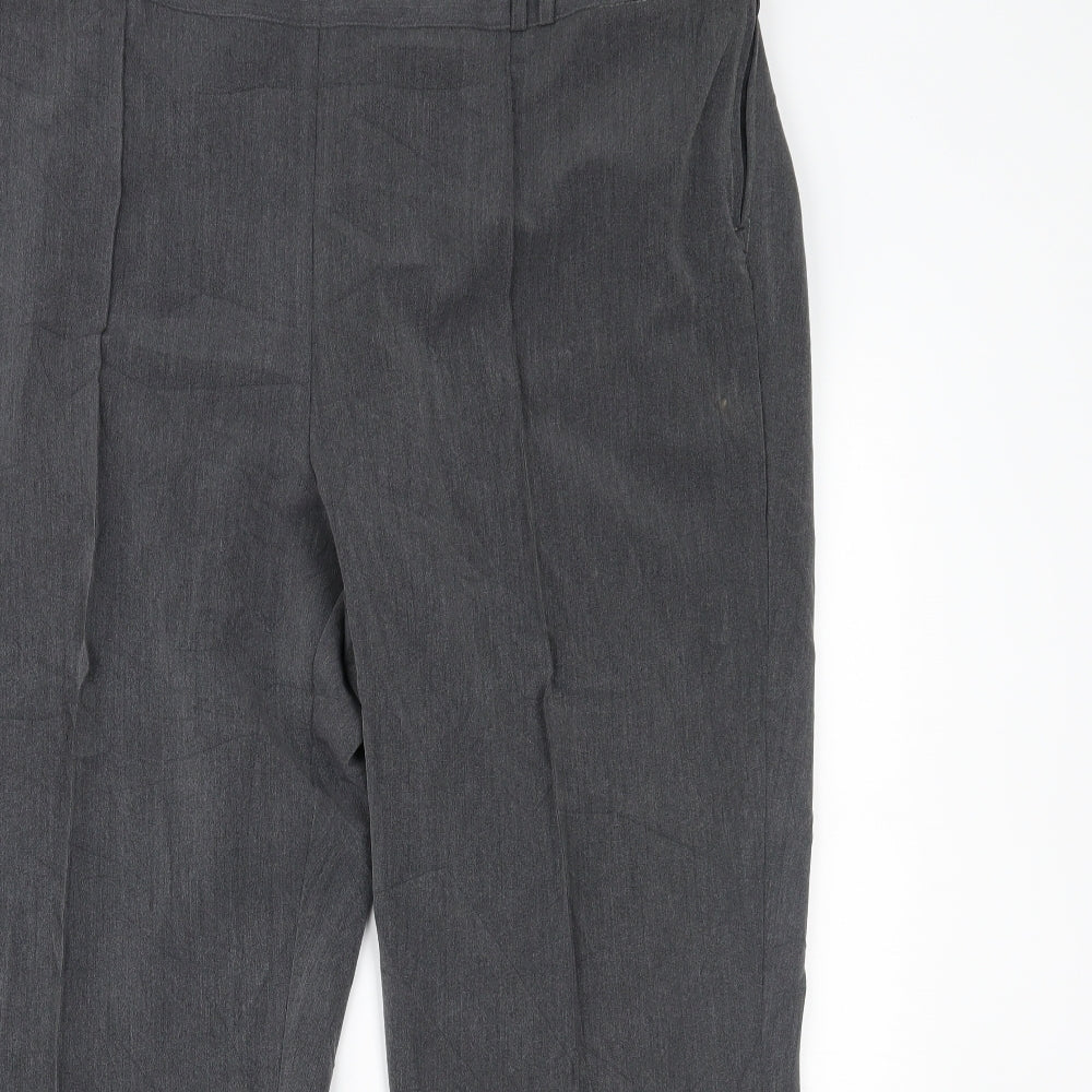 BM Womens Grey   Trousers  Size 22 L25 in