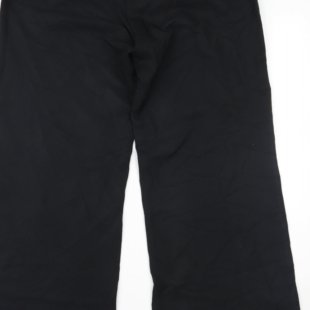 DUNNES Womens Black   Trousers  Size 12 L27 in