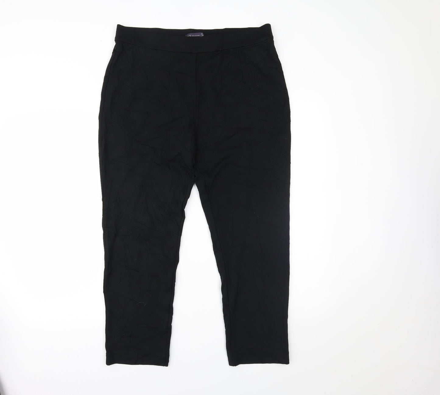 Marks and Spencer Womens Black   Trousers  Size 16 L22 in