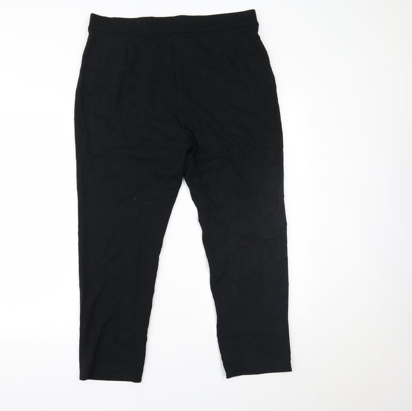 Marks and Spencer Womens Black   Trousers  Size 16 L22 in