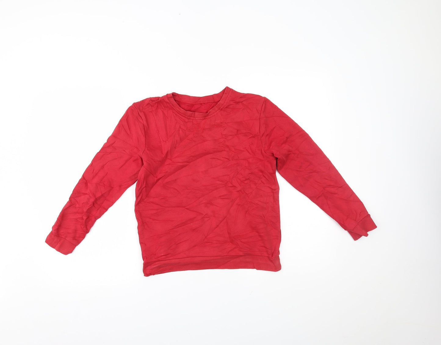 George Boys Red   Pullover Jumper Size 10-11 Years