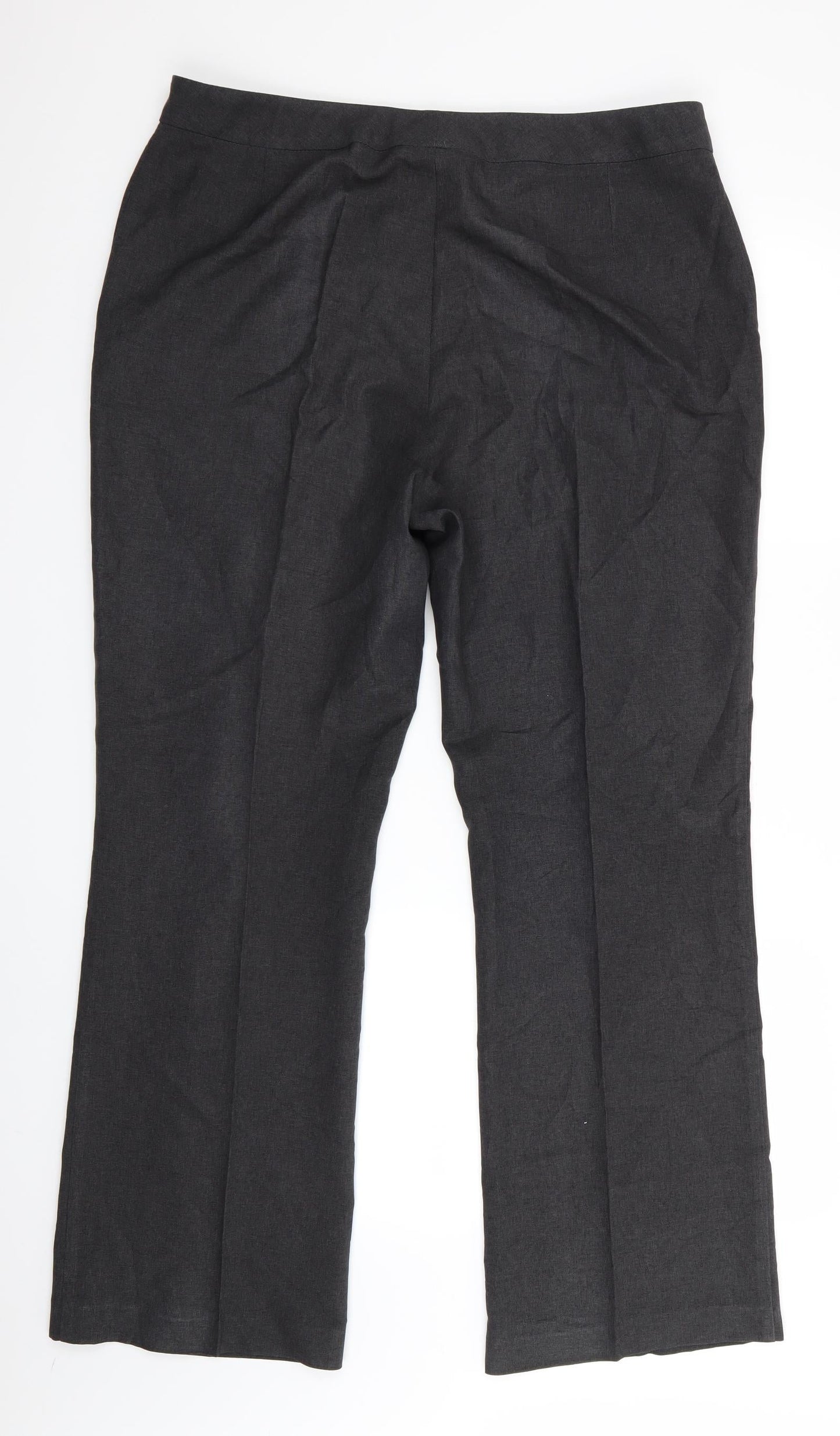 Marks and Spencer Womens Grey   Trousers  Size 16 L30 in