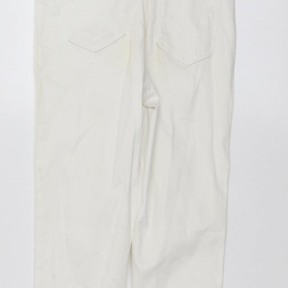 Marks and Spencer Womens White   Skinny Jeans Size 10 L28 in