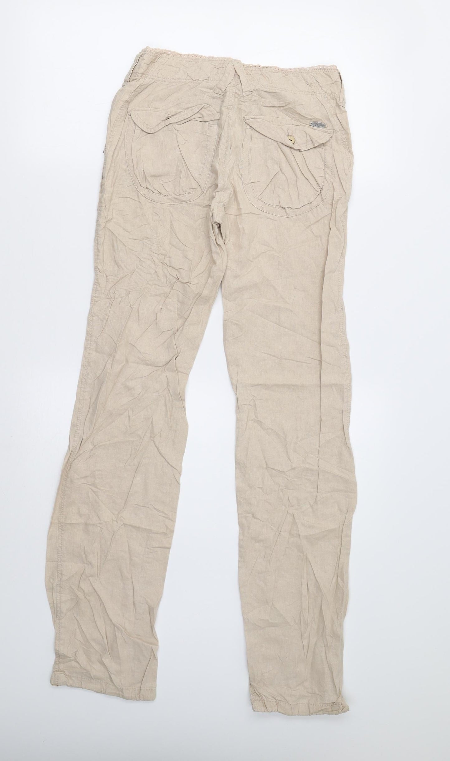 House Womens Beige   Trousers  Size XS L33 in