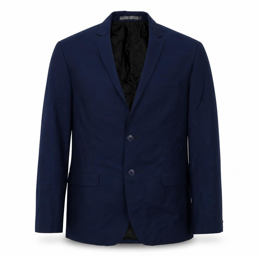 Front view of Red Herring men’s blue jacket suit jacket, size 40