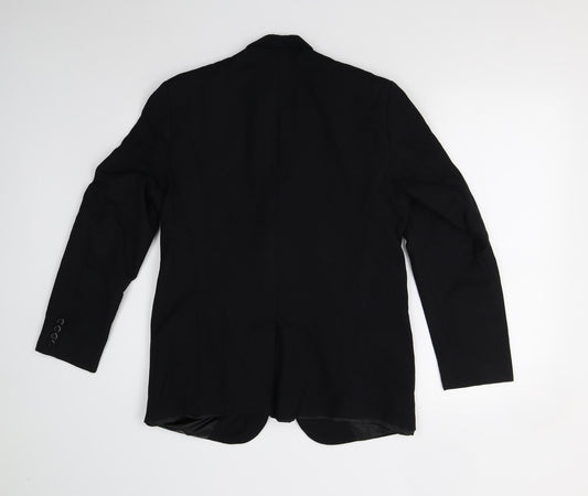 Grace Tailors Mens Black   Jacket Suit Jacket Size 36