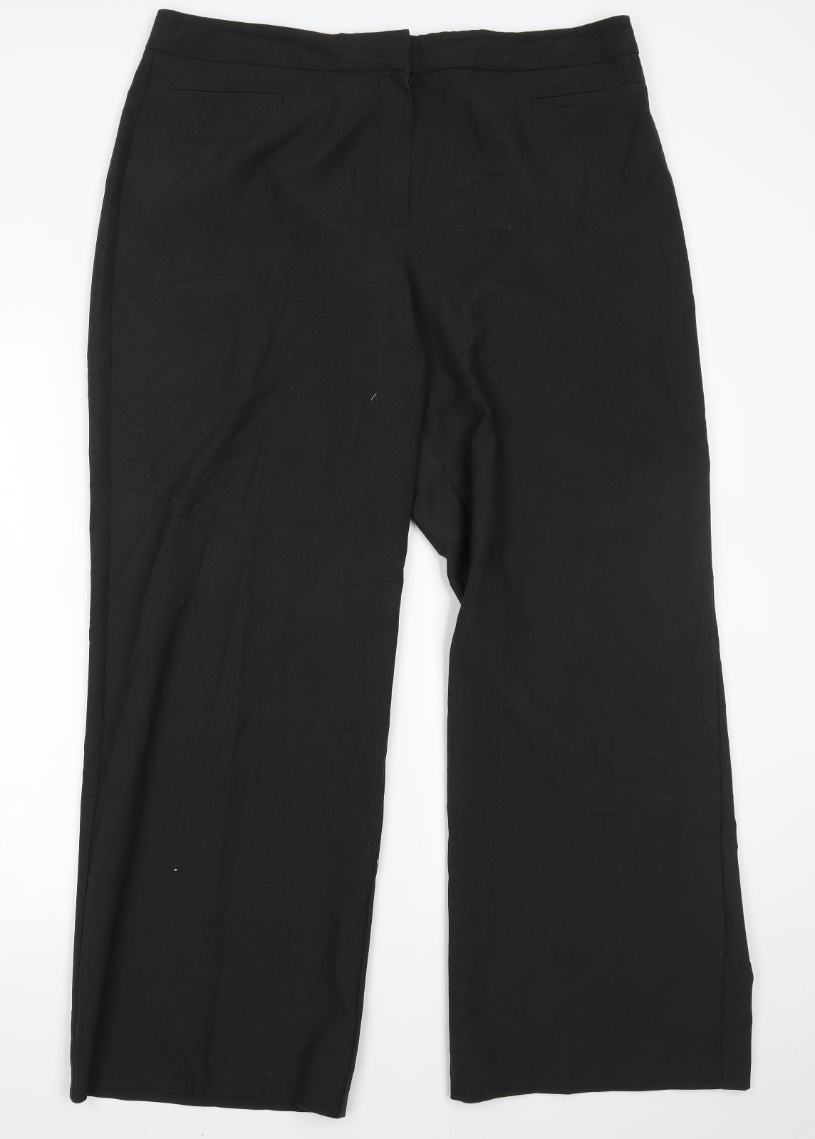 M&S Womens Grey   Trousers  Size 16 L29 in