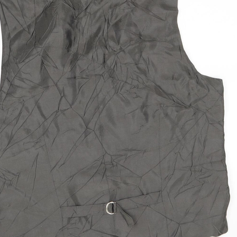 Preworn Mens Grey   Jacket Suit Waistcoat