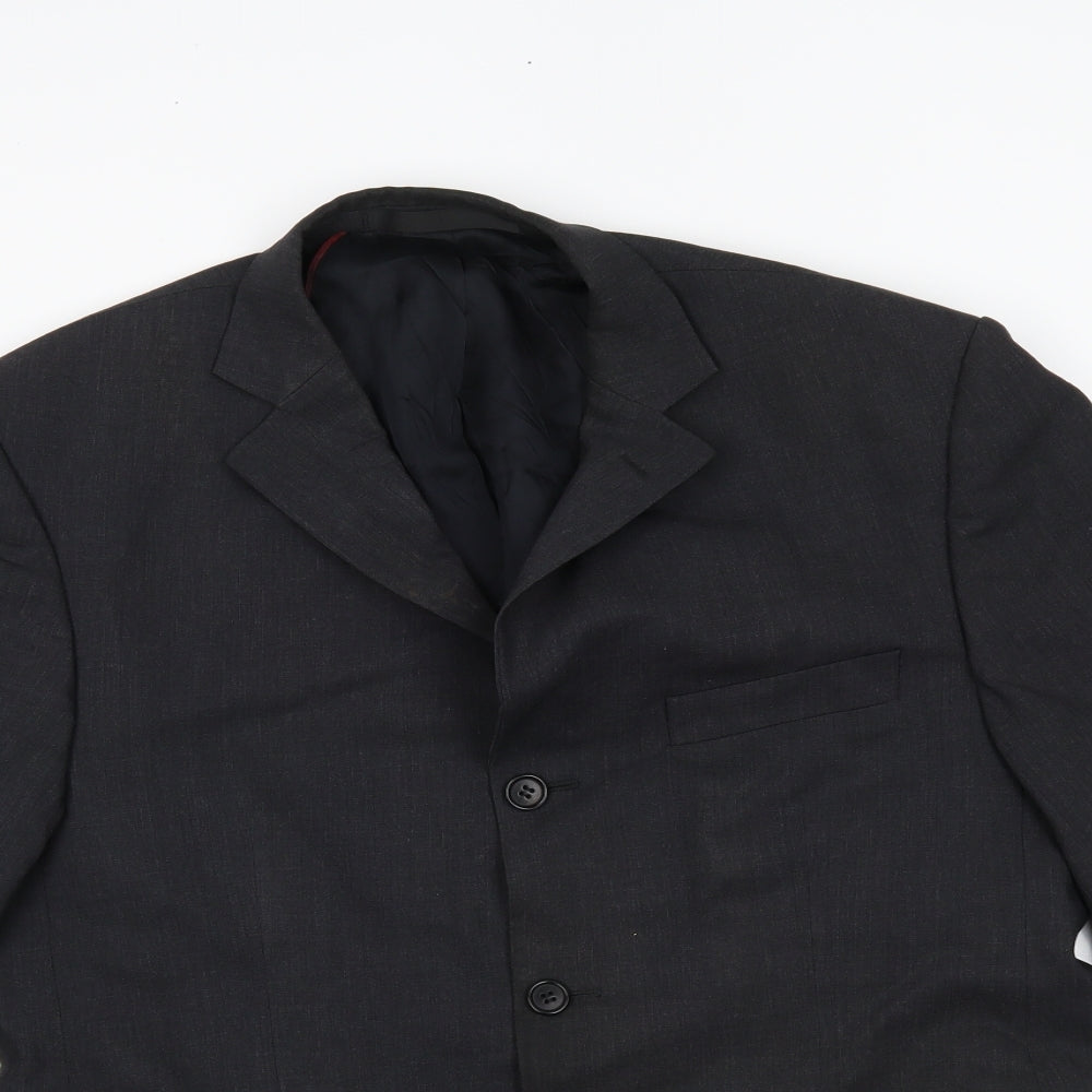 M&S Mens Grey   Jacket Blazer
