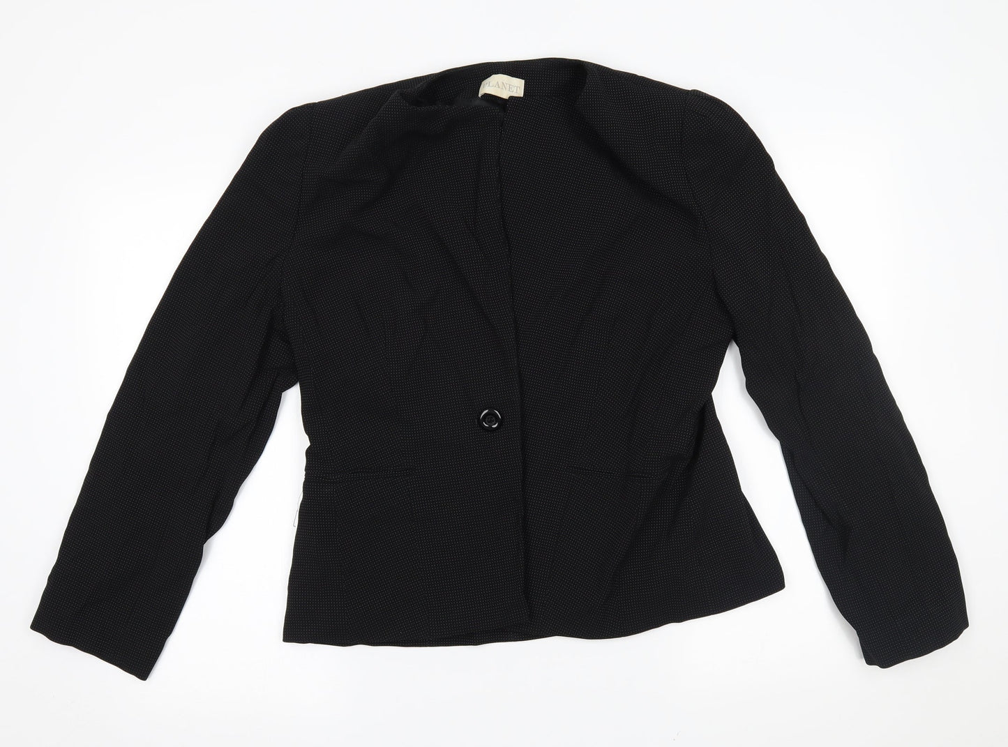 planet Womens Black   Jacket Blazer Size M