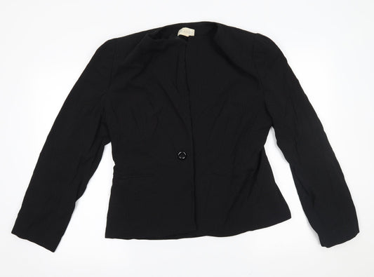 planet Womens Black   Jacket Blazer Size M