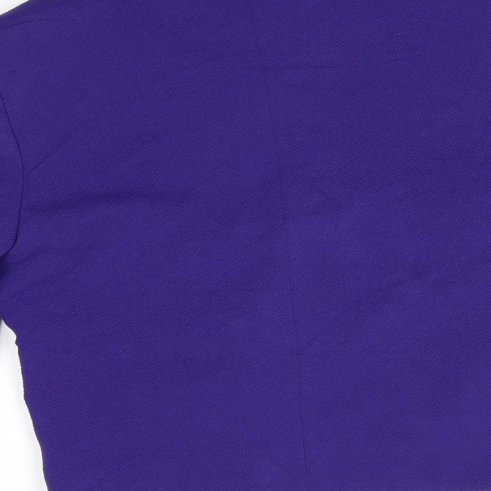 Principles Womens Purple   Jacket Blazer Size 8  - wrap style