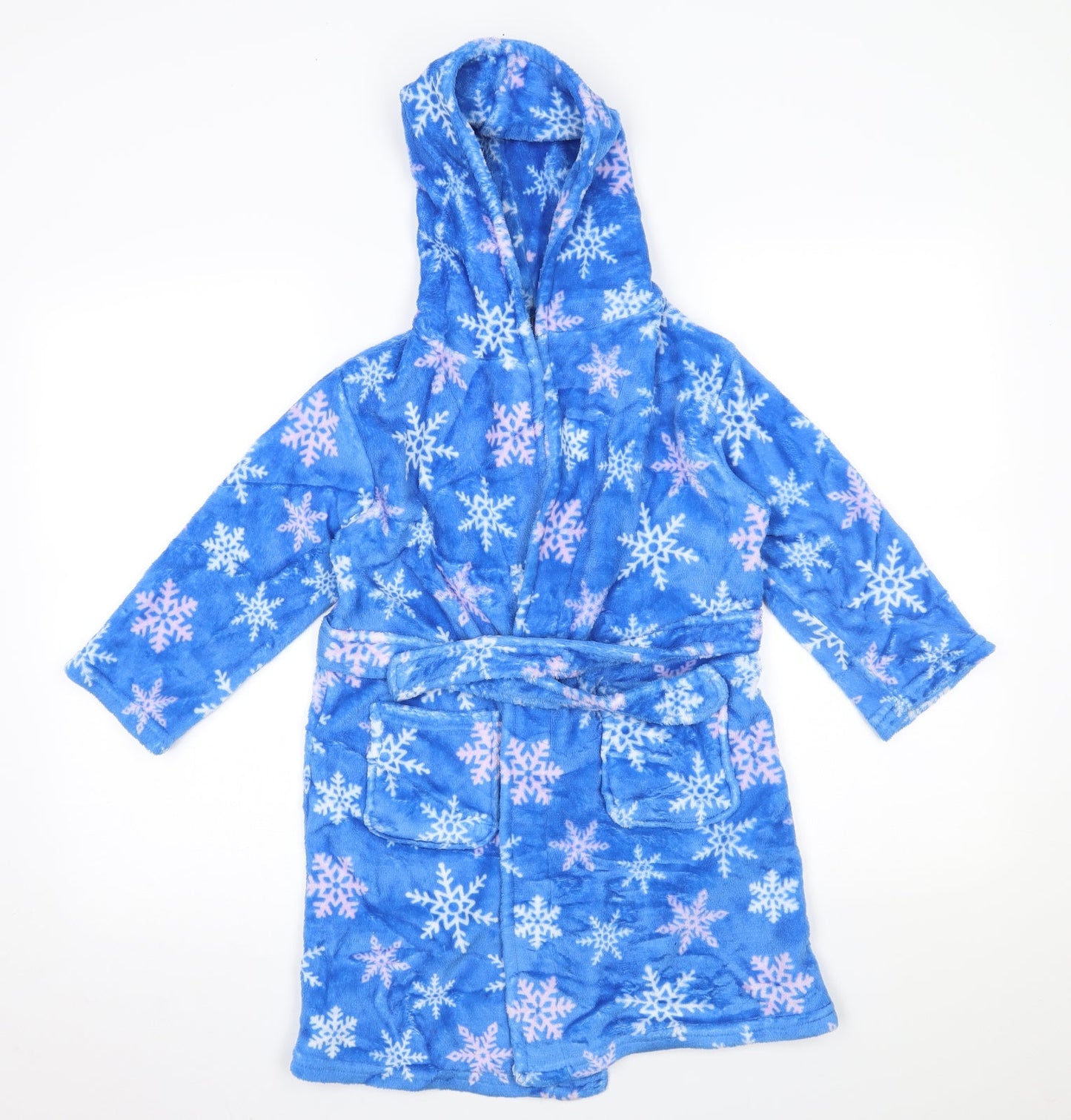 mini kidz Girls Blue    Robe Size 4-5 Years  - Queen