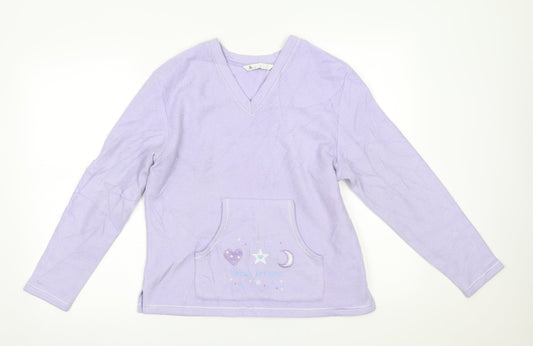 BHS Womens Purple    Pyjama Top Size 12