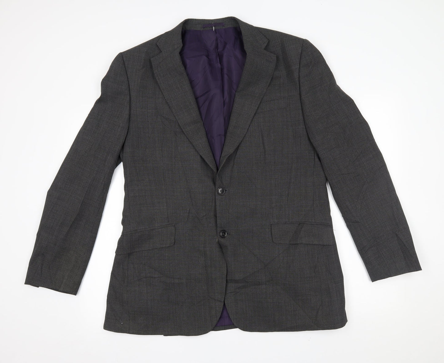 M&S Mens Grey   Jacket Blazer