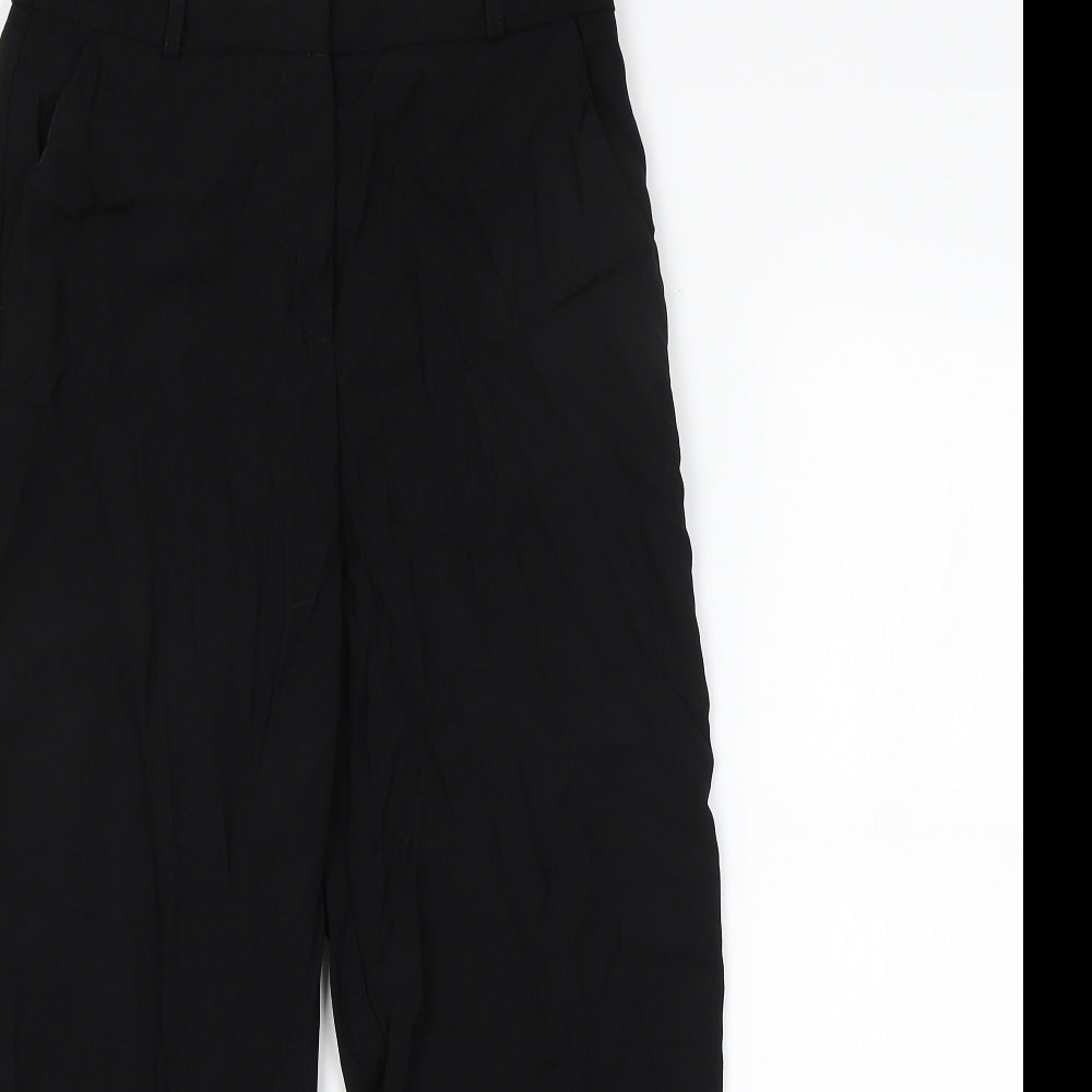 F&F Womens Black   Trousers  Size 8 L26 in