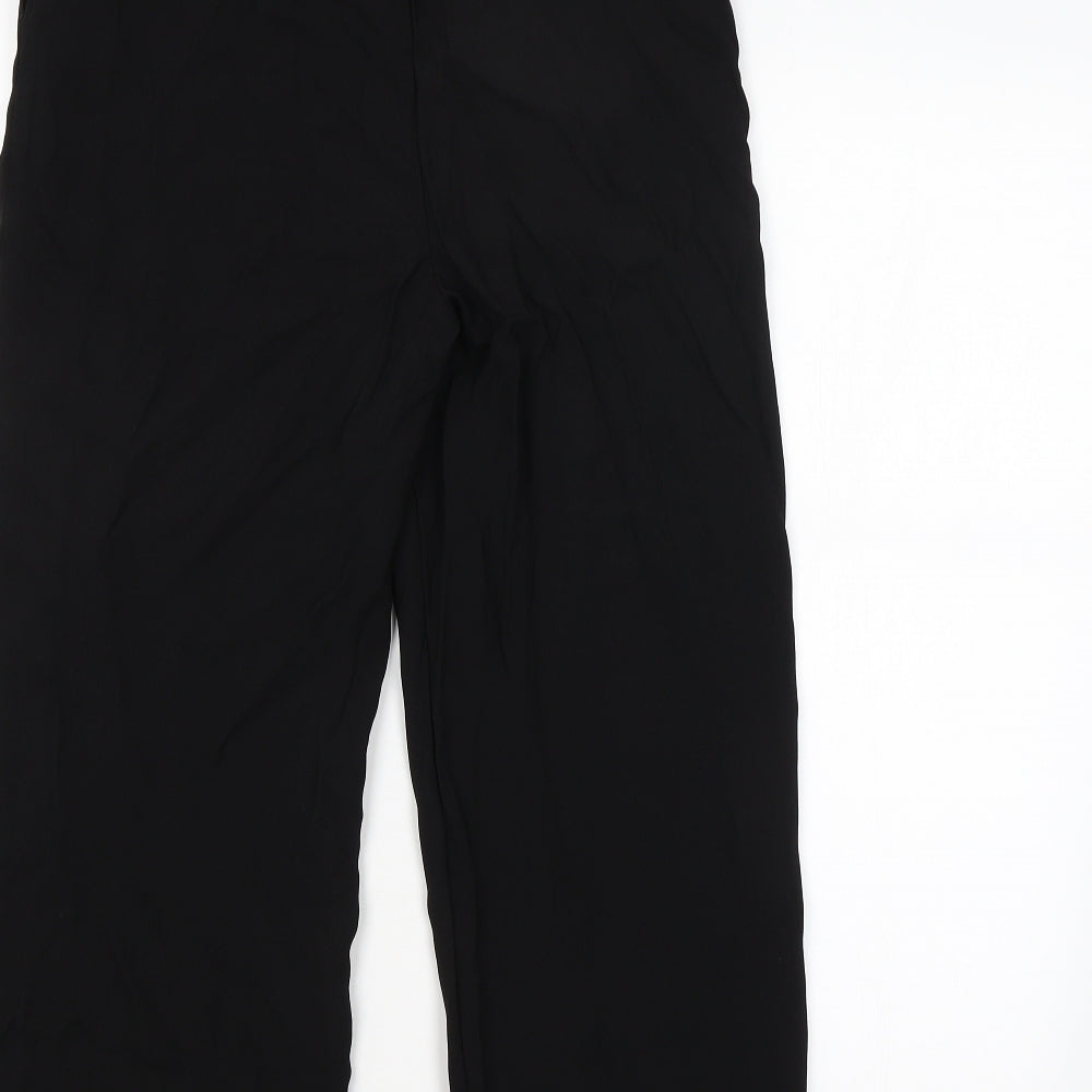 F&F Womens Black   Trousers  Size 8 L26 in
