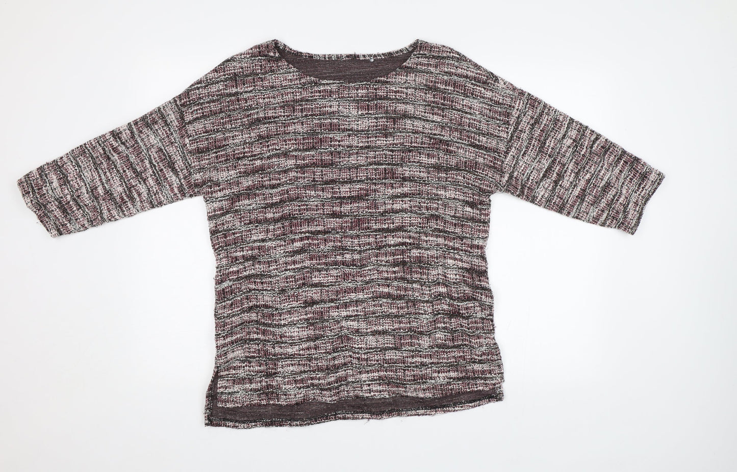 Preworn Womens Pink   Henley Jumper Size M