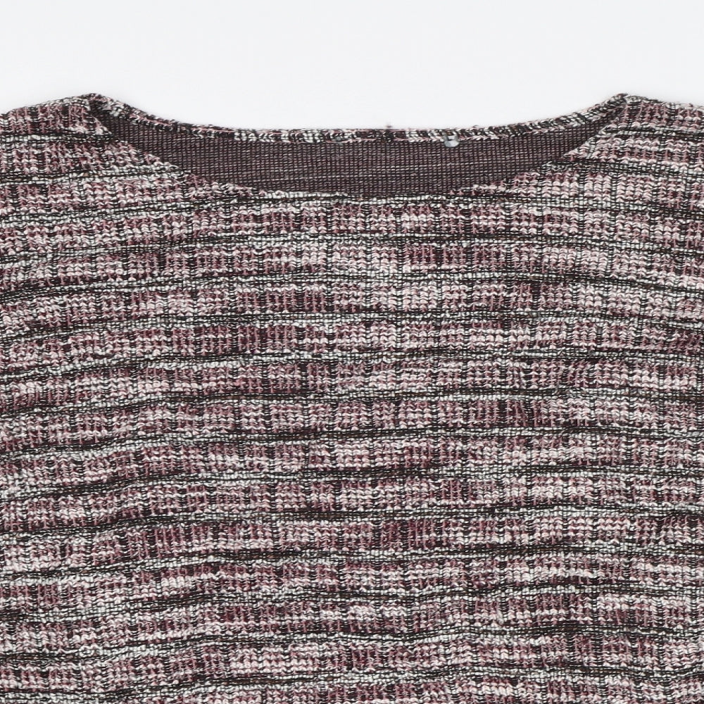 Preworn Womens Pink   Henley Jumper Size M