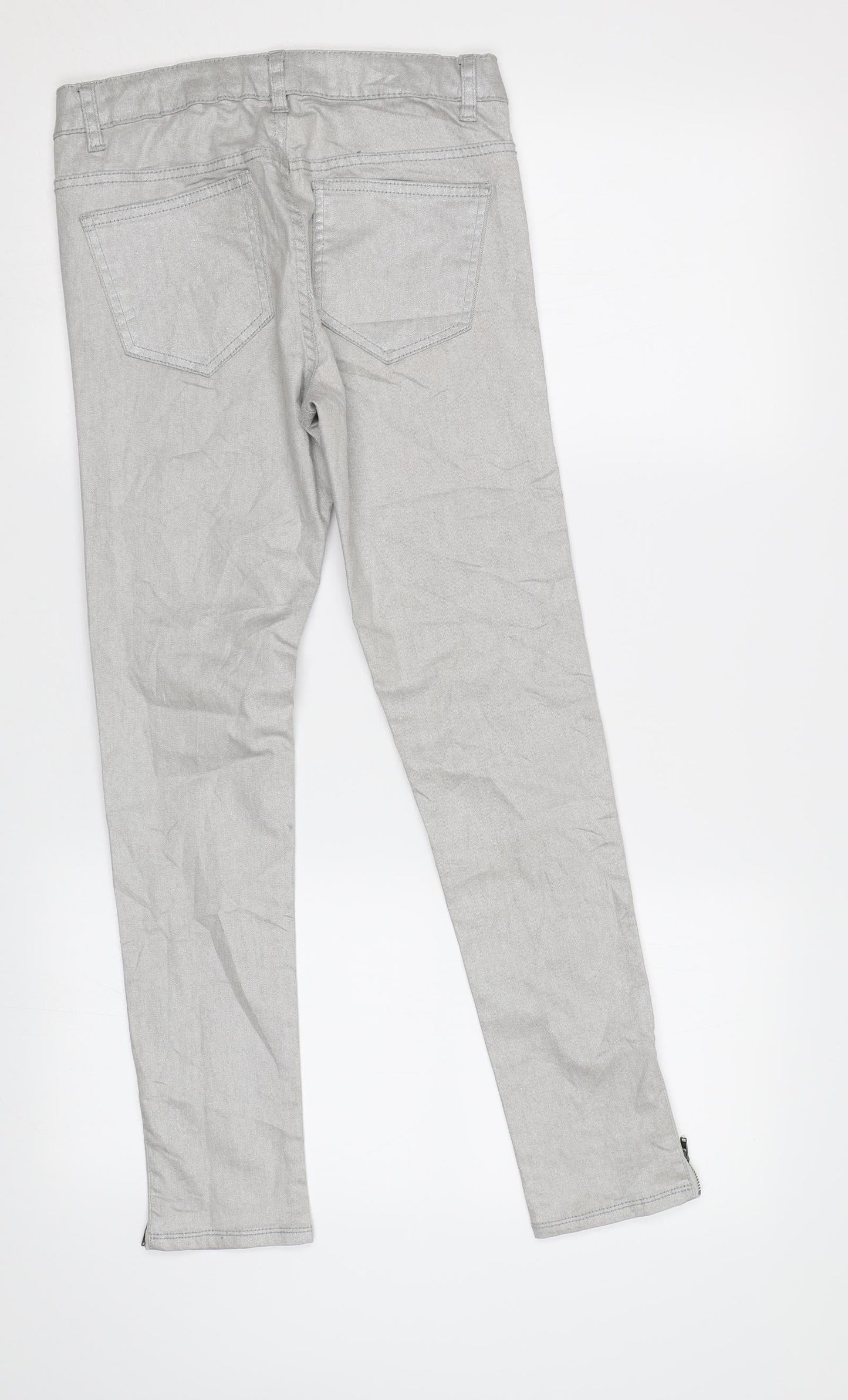 Cubus Girls Grey   Skinny Jeans Size 12 Years