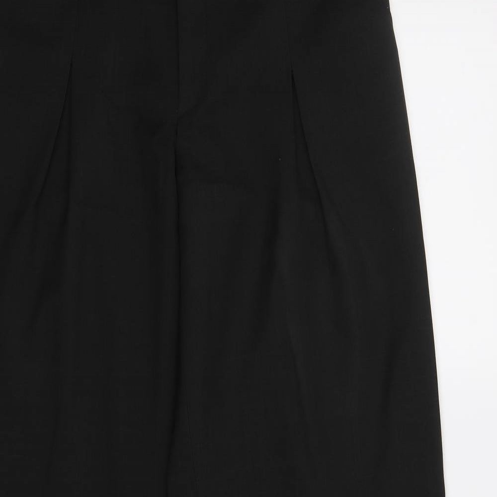 Preworn Womens Black   Dress Pants Trousers Size 10 L30 in