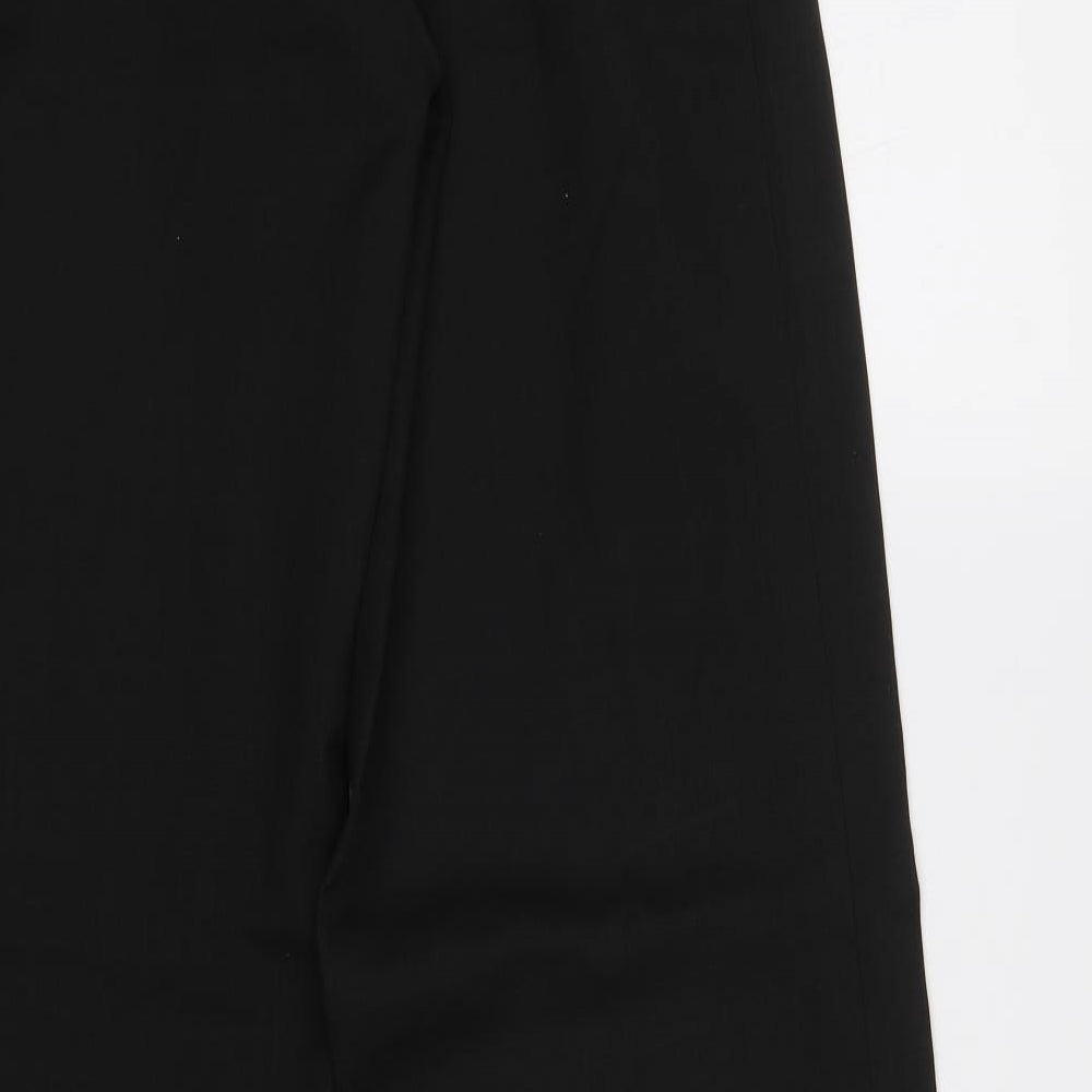 Preworn Womens Black   Dress Pants Trousers Size 10 L30 in