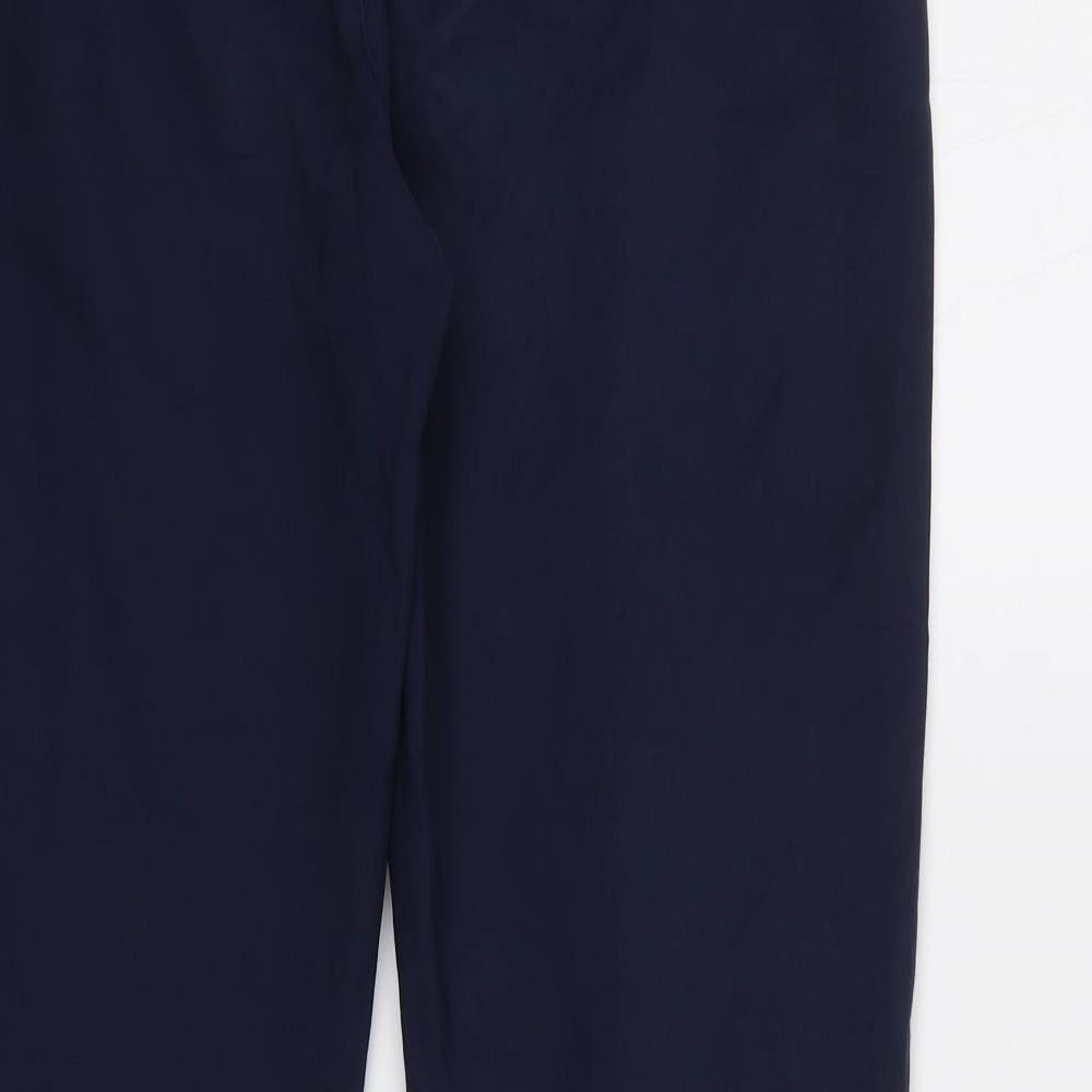 Kivi Womens Blue   Trousers  Size L L28 in