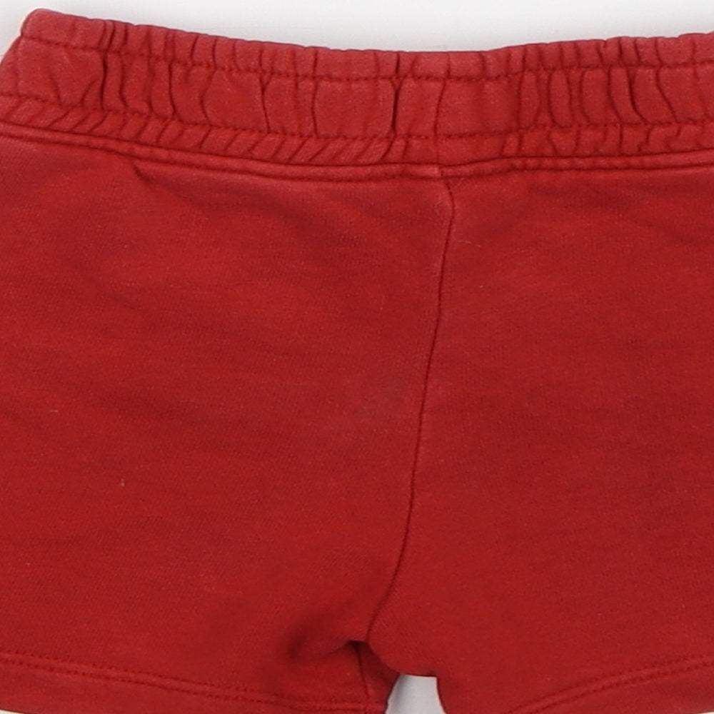 TU Baby Red   Cropped Trousers Size 9-12 Months