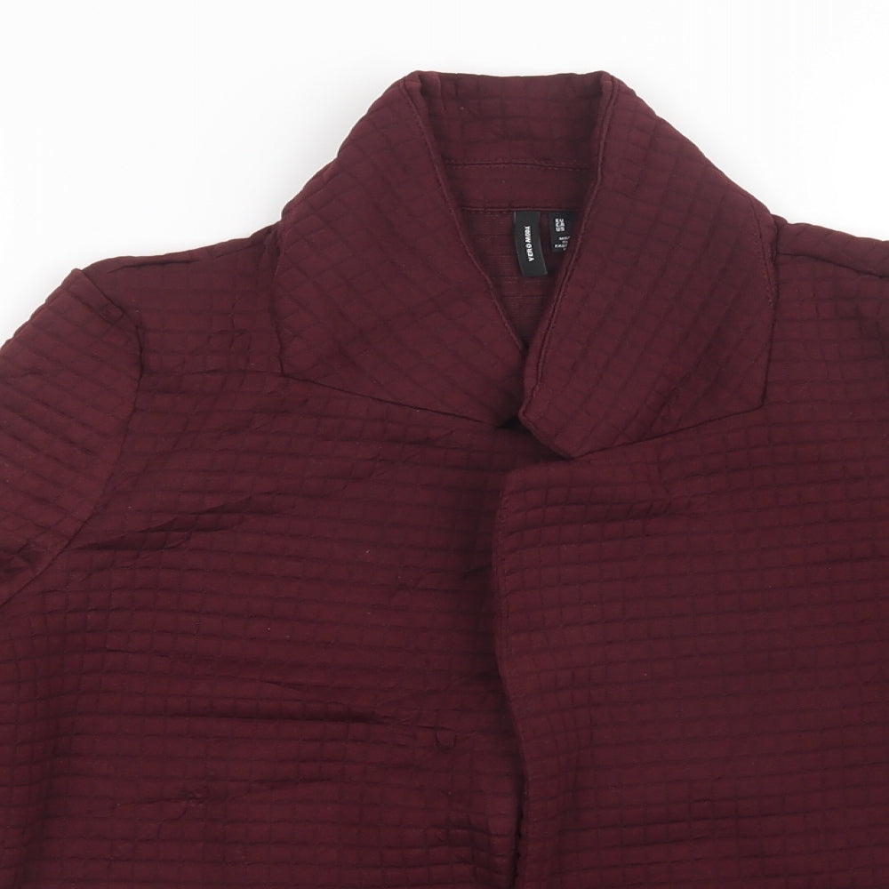 VERO MODA Womens Purple   Jacket Sport Coat Size S