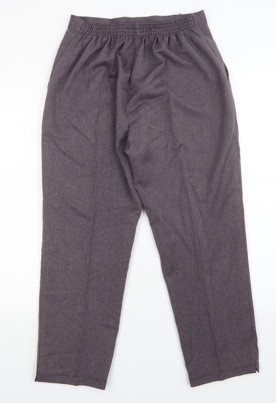 Preworn Womens Purple   Trousers  Size 12 L25 in