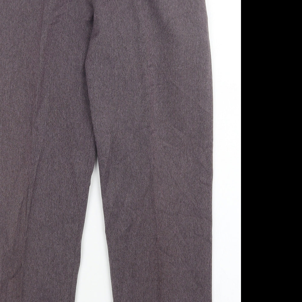 Preworn Womens Purple   Trousers  Size 12 L25 in