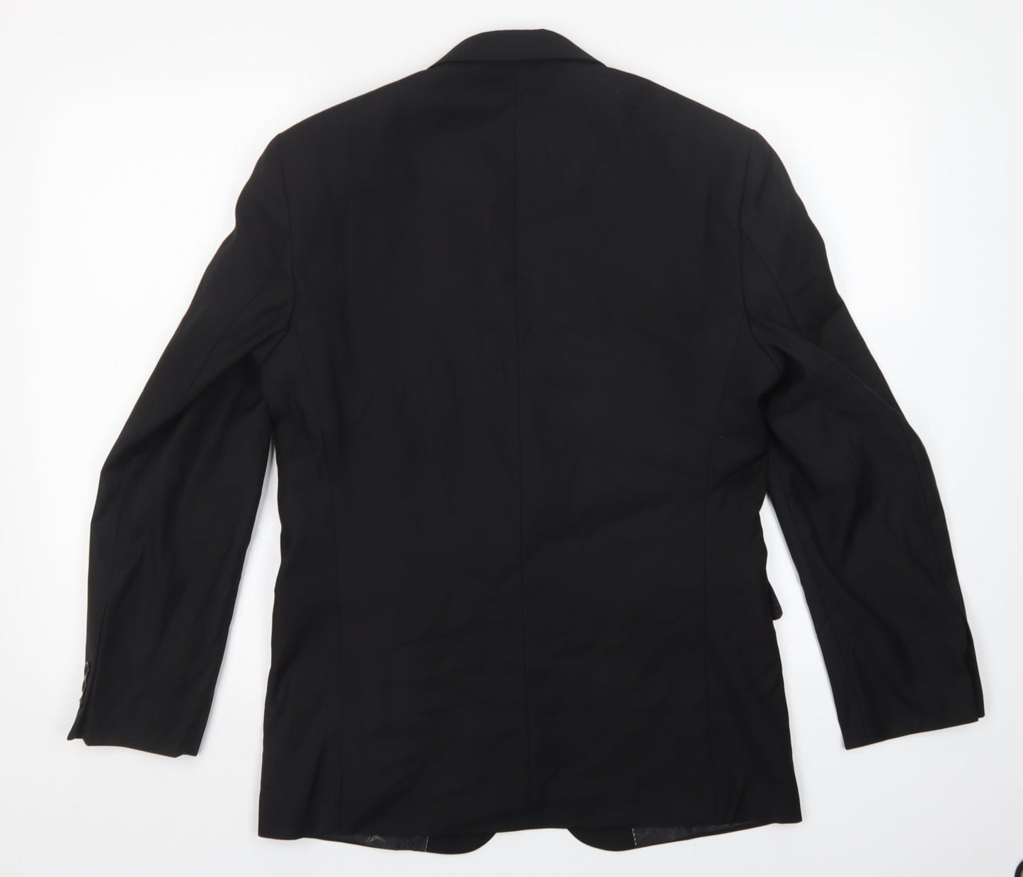 Preworn Mens Black   Jacket Blazer Size L