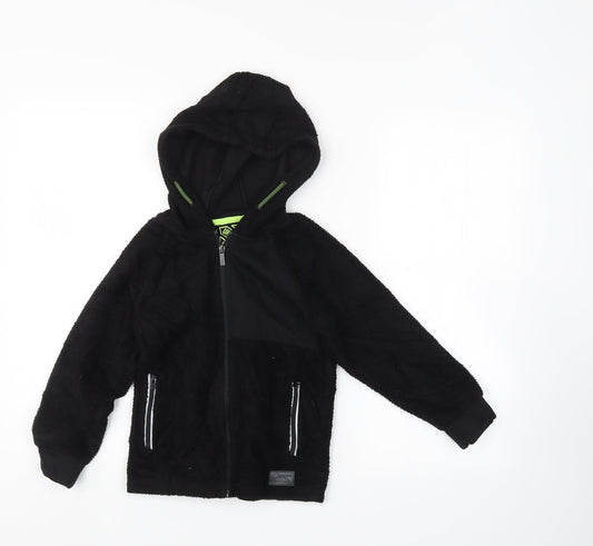 Urban Dept Boys Black   Jacket  Size 6 Years