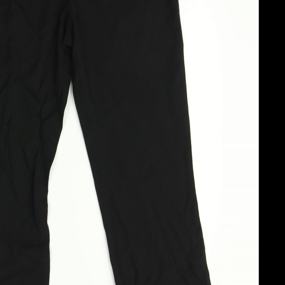 George Womens Black   Trousers  Size 12 L28 in