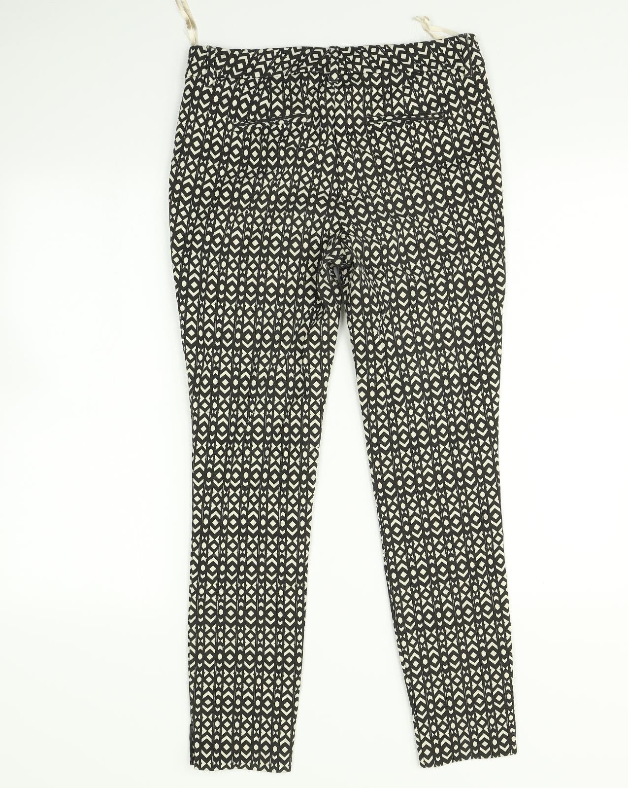 Capri Womens Multicoloured Argyle/Diamond  Trousers  Size 8 L26 in