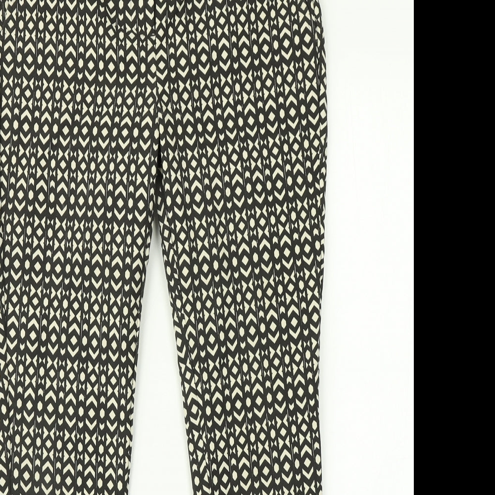 Capri Womens Multicoloured Argyle/Diamond  Trousers  Size 8 L26 in