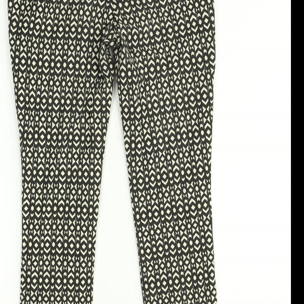 Capri Womens Multicoloured Argyle/Diamond  Trousers  Size 8 L26 in