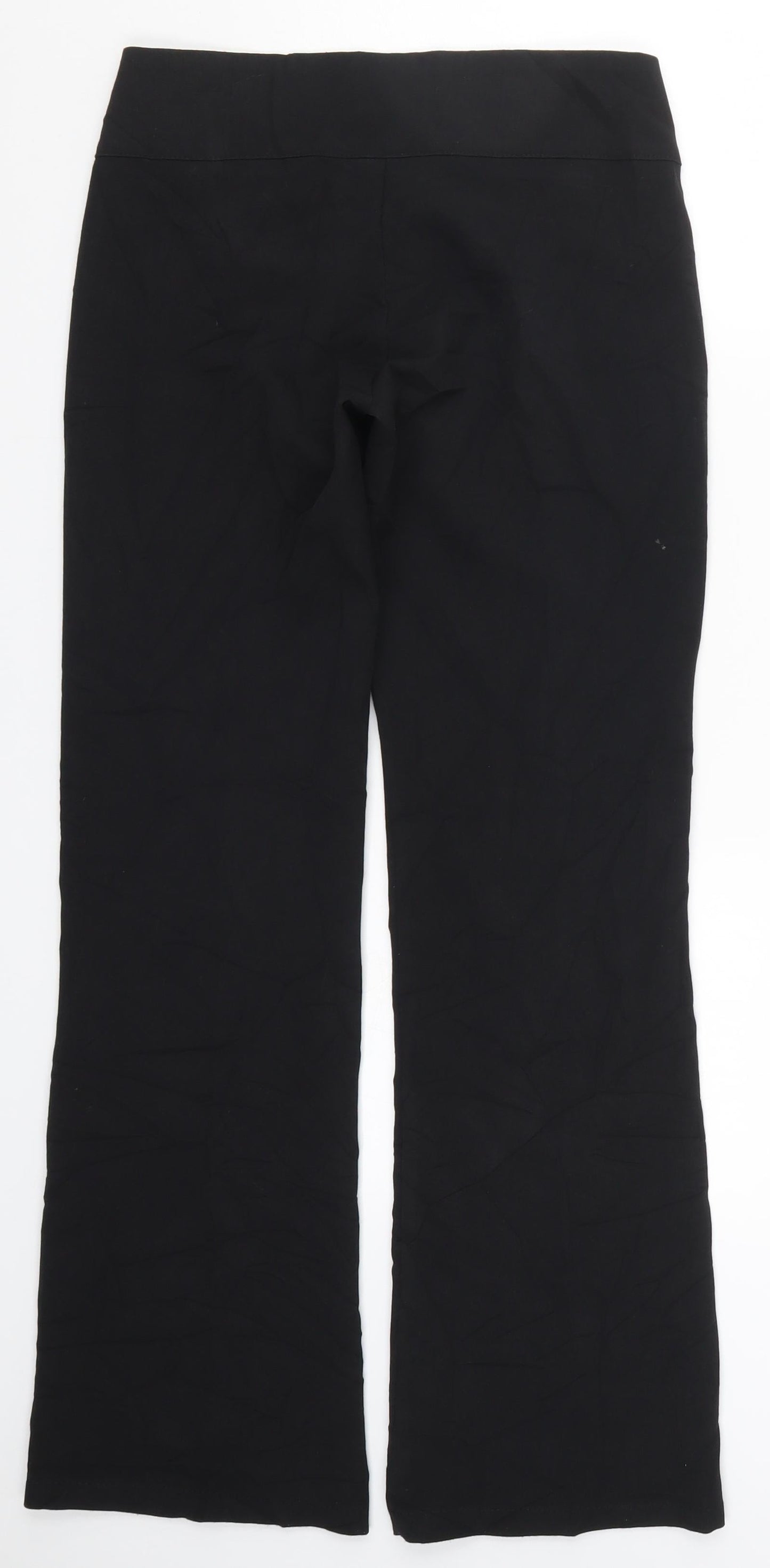 Reverse Womens Black   Trousers  Size 8 L29 in