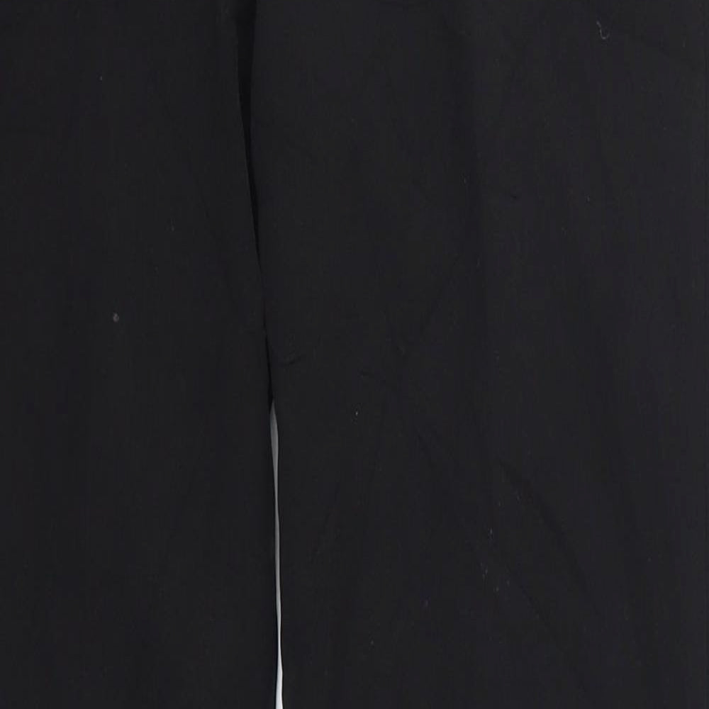 Reverse Womens Black   Trousers  Size 8 L29 in