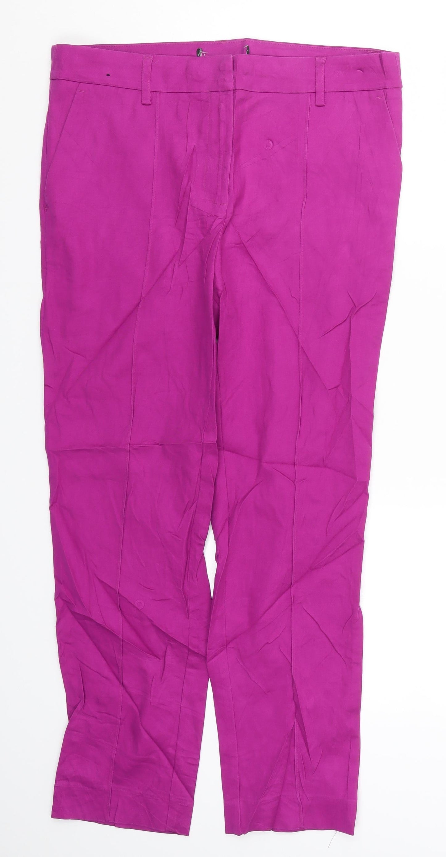 Preworn Womens Pink   Trousers  Size 33 in L25 in