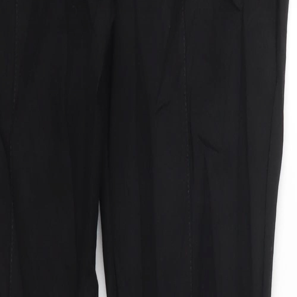 Preworn Womens Black   Trousers  Size 28 in L33 in