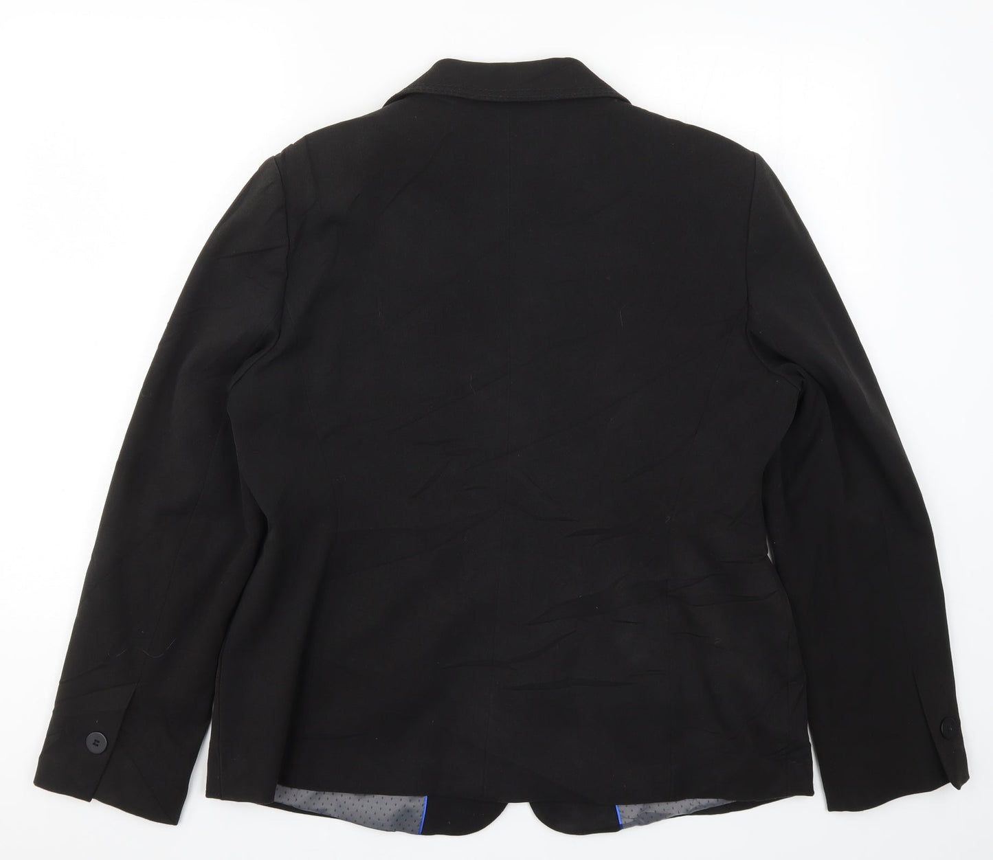 Autonomy Womens Black   Jacket Suit Jacket Size 18