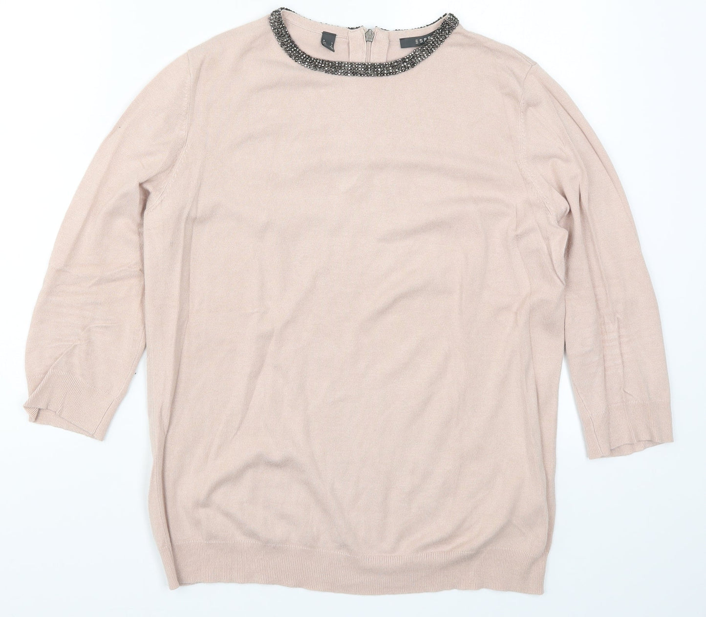 Esprit Womens Pink   Pullover Jumper Size L